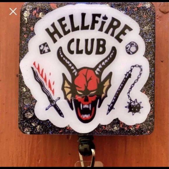 Hellfire Club Stranger Things Badge Reel - Picture 1 of 4